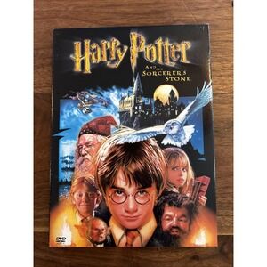 Harry Potter and the Sorcerers Stone (DVD, 2002, 2-Disc Set, FF) Pre-Owned